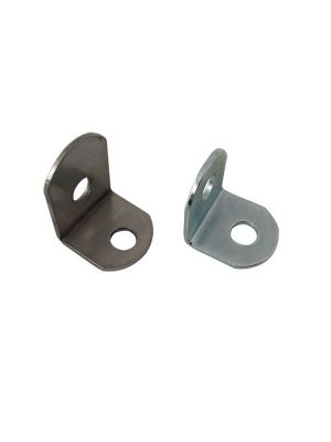 Angle brackets are available in stainless steel or galvanised 