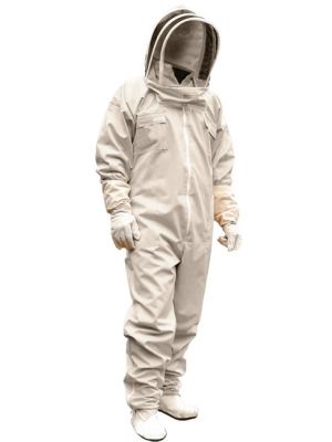 Beekeeper Apiarist's Overalls available in white 