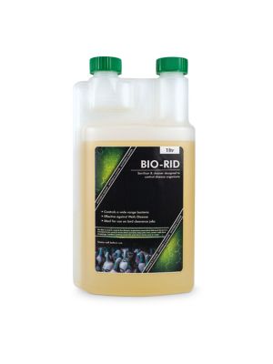 Bio-Rid Sanitiser & Cleaner comes in a 1ltr bottle 