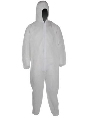 Disposable Overalls available in white 
