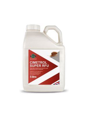 Cimetrol Super RFU is a ready to use water based insecticide, available in a 5-litre bottle