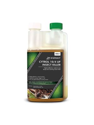 Cytrol 10/ UF Insect Killer comes in a 500ml bottle 