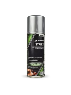 The Eradisect Strike Insect Killer is available in a 400ml spray tube