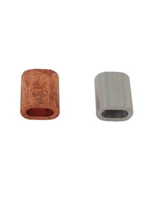 Ferrules are available in copper and aluminium 