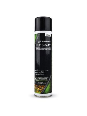 Eradisect® Flying & Crawling Insect Killer is available in a large aerosol spray can.