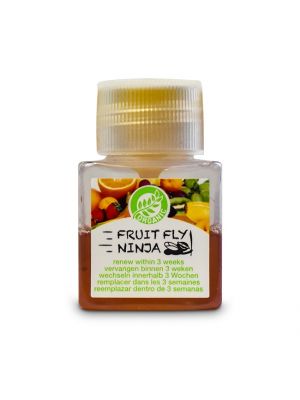 Fruit Fly Ninja is a highly effective liquid attractant for fruit fly