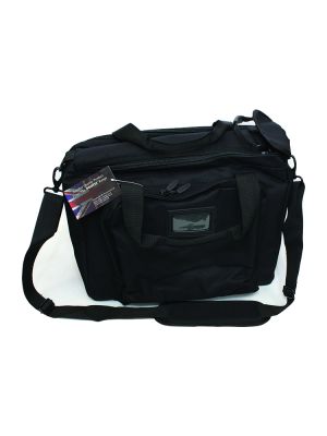 Black Surveyors Holdall with handy compartments 