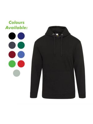 Branded Hooded Sweatshirt can be personalised with company name and logo 