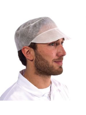 Clear white Hygiene Hat 