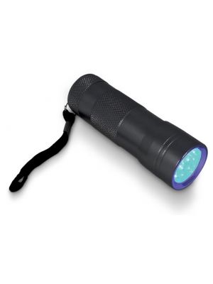 This LED torch is a for tracking fluorescent tracking gel due to it being a LED light  