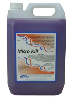 Micro Kill - Virucidal Cleaner comes in a 5Ltr tub 