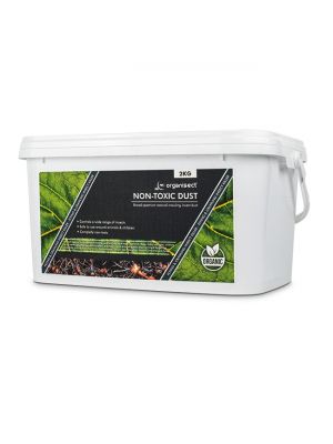Organisect® Dust comes in a 2kg tub 