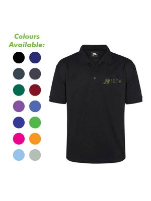 Premium Polo available in a variety of colours 