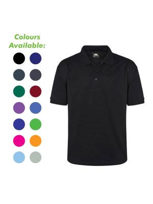 Premium Polo Shirt can be personalised with your company logo and name 