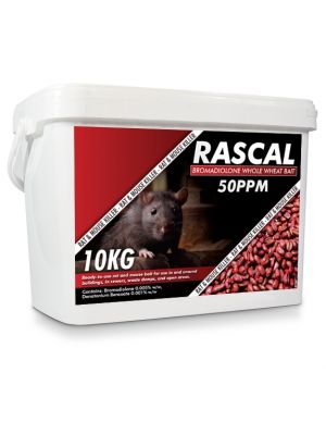 Rascal Bromadiolone Whole Wheat is used to control rats and mice 