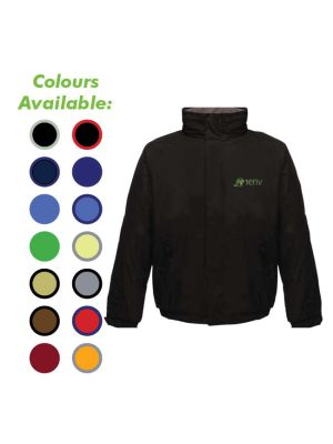 Branded regatta waterproof insulated jackets are available in a variety of colours