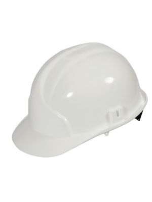 Safety hat in white 