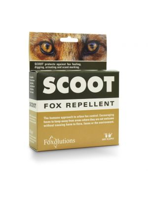 Scoot Fox Repellent packaging 