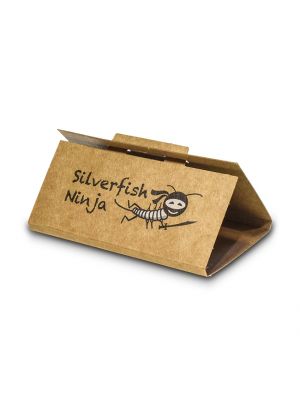 Silverfish Ninja is a non-toxic trap for catching silverfish 