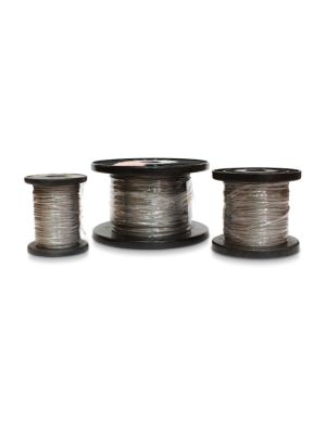 At 1env offer 3 different sizes of plastic coated wire