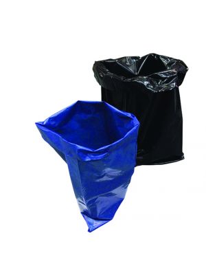Sacks & Bags available in blue (508mm x 760mm) or black (508mm x 1600mm)