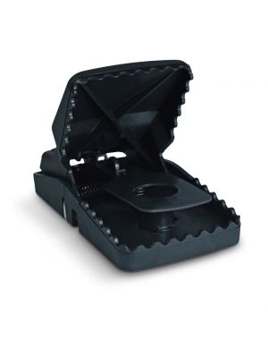 The black T-Rex Rat Trap can be used anywhere with a rodent problem 