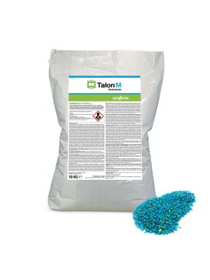 Talon M 10kg comes as little blue like pellets