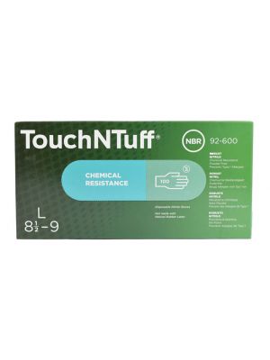 Touch N Tuff Gloves are chemical resistant 