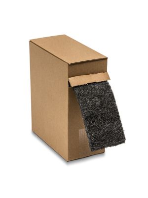 Vermiguard Rodent Proofing black Fabric is available in 10cm wide and a length of 3m long