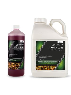 Wasp Lure available in either 1Ltr or 5 Ltr size 