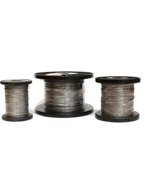 Plastic coated wire comes in three different lengths; 100m, 250m and 500m 
