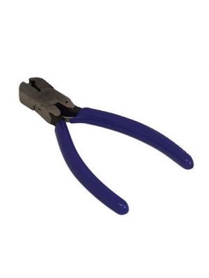 Wire Crimper/Cutter comes with blue handles 