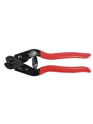 These standard cutters have red handles 