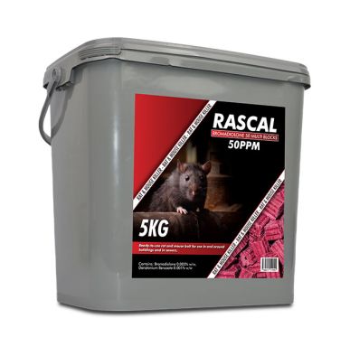 Rascal Bromadiolone Multi Block ready to use bait 