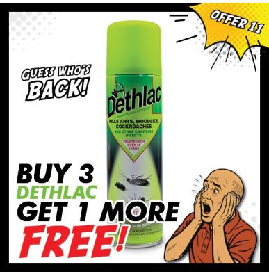 Buy 3 Dethlac Insect Lacquer, and get 1 FREE