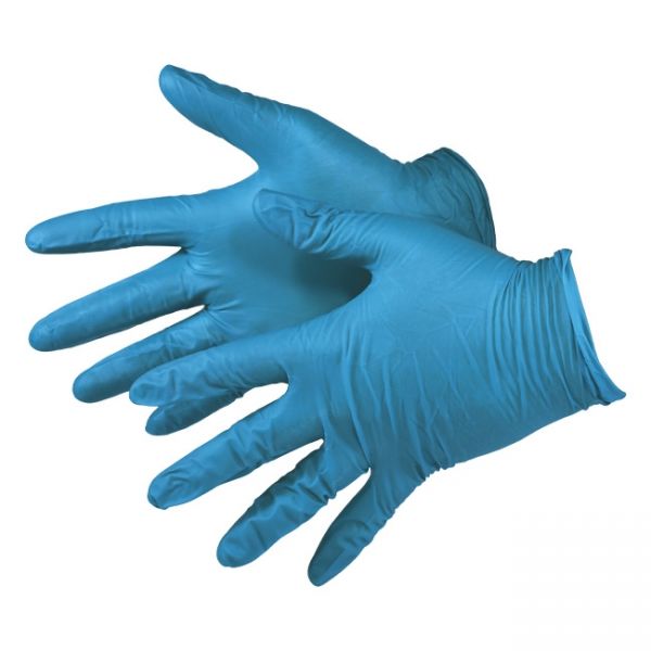 Craftmaterialen & Gereedschappen Perimeter® Nitrile Gloves Blue Light Duty Box of 100 